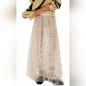 Tiered Maxi Skirt
